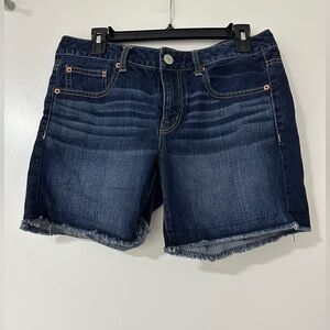 American Eagle Outfitters Dark Blue Jean Shorts